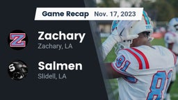 Recap: Zachary  vs. Salmen  2023