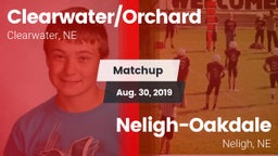 Matchup: Clearwater/Orchard vs. Neligh-Oakdale  2019