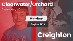 Matchup: Clearwater/Orchard vs. Creighton 2019