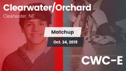 Matchup: Clearwater/Orchard vs. CWC-E 2019