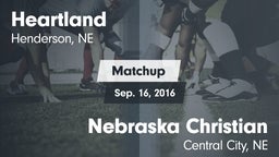 Matchup: Heartland vs. Nebraska Christian  2016