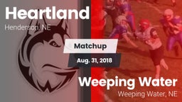 Matchup: Heartland vs. Weeping Water  2018