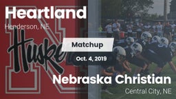 Matchup: Heartland vs. Nebraska Christian  2019
