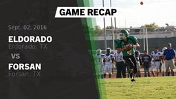 Recap: Eldorado  vs. Forsan  2016