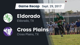 Recap: Eldorado  vs. Cross Plains  2017