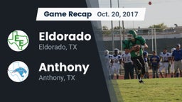 Recap: Eldorado  vs. Anthony  2017