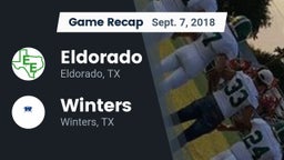 Recap: Eldorado  vs. Winters  2018