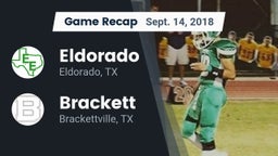 Recap: Eldorado  vs. Brackett  2018