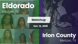 Matchup: Eldorado vs. Irion County  2018