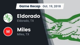 Recap: Eldorado  vs. Miles  2018