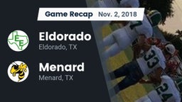 Recap: Eldorado  vs. Menard  2018