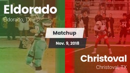 Matchup: Eldorado vs. Christoval  2018