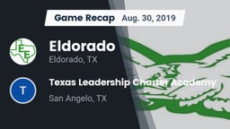 Recap: Eldorado  vs. Texas Leadership Charter Academy  2019