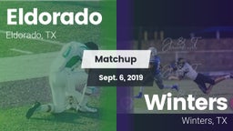 Matchup: Eldorado vs. Winters  2019