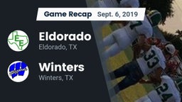 Recap: Eldorado  vs. Winters  2019