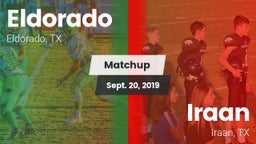 Matchup: Eldorado vs. Iraan  2019
