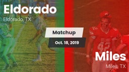 Matchup: Eldorado vs. Miles  2019