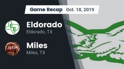 Recap: Eldorado  vs. Miles  2019