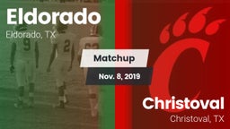 Matchup: Eldorado vs. Christoval  2019