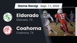 Recap: Eldorado  vs. Coahoma  2020