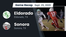 Recap: Eldorado  vs. Sonora  2020