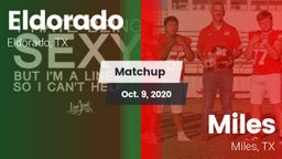 Matchup: Eldorado vs. Miles  2020