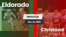 Matchup: Eldorado vs. Christoval  2020