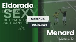 Matchup: Eldorado vs. Menard  2020