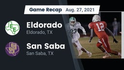 Recap: Eldorado  vs. San Saba  2021