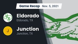 Recap: Eldorado  vs. Junction  2021