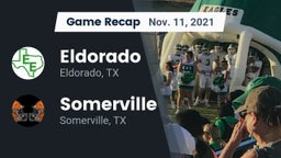 Recap: Eldorado  vs. Somerville  2021