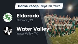 Recap: Eldorado  vs. Water Valley  2022
