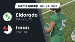 Recap: Eldorado  vs. Iraan  2022