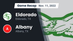 Recap: Eldorado  vs. Albany  2022