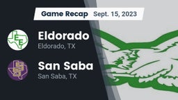 Recap: Eldorado  vs. San Saba  2023