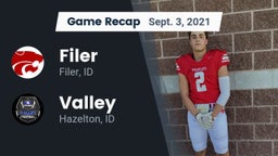Recap: Filer  vs. Valley  2021