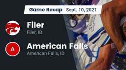 Recap: Filer  vs. American Falls  2021