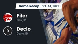 Recap: Filer  vs. Declo  2022