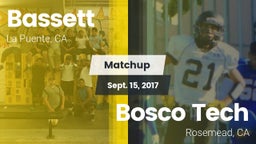 Matchup: Bassett vs. Bosco Tech 2017