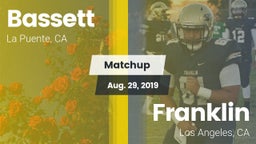 Matchup: Bassett vs. Franklin  2019