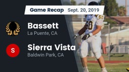 Recap: Bassett  vs. Sierra Vista  2019