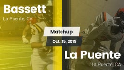 Matchup: Bassett vs. La Puente  2019