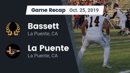 Recap: Bassett  vs. La Puente  2019
