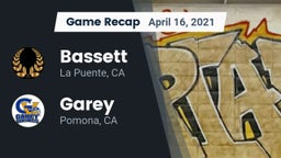 Recap: Bassett  vs. Garey  2021