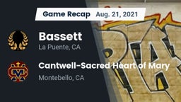 Recap: Bassett  vs. Cantwell-Sacred Heart of Mary  2021