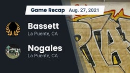 Recap: Bassett  vs. Nogales  2021