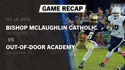 Recap: Bishop McLaughlin Catholic  vs. Out-of-Door Academy  2016