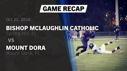Recap: Bishop McLaughlin Catholic  vs. Mount Dora  2016