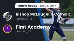 Recap: Bishop McLaughlin Catholic  vs. First Academy  2017