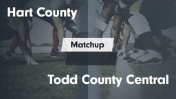 Matchup: Hart County vs. Todd County Central  2016
